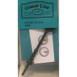 Trains|Grandt Line 3588 O Scale Street Clock - Model Train Junction: Quality Parts and Art Supplies