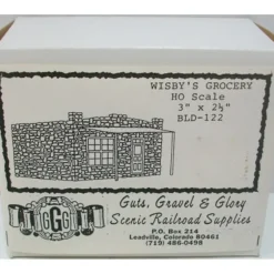 Trains|Guts, Gravel & Glory RR Supply 122 Wisby's Grocery Kit - Model Train Junction: Quality Parts and Art Supplies