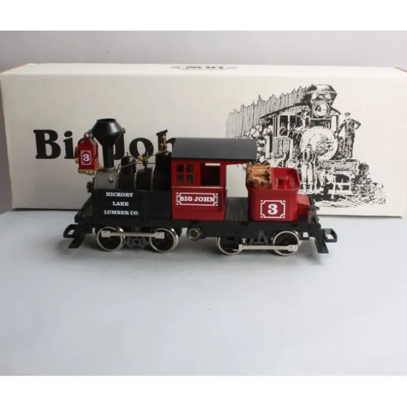 Trains|Hartland 9600 G Scale Big John Hickory Lake Lumber Locomotive & Tender LN/Box - Model Train Junction: Quality Parts and Art Supplies