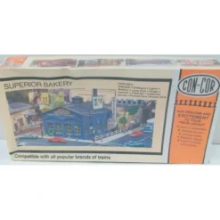 Trains|Heljan 9037 Con Cor HO Scale Superior Baking Company Building Kit - Model Train Junction: Quality Parts and Art Supplies