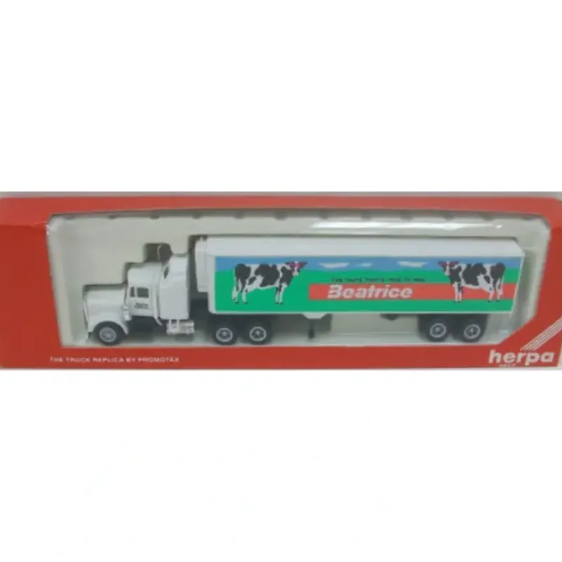 Trains|Herpa 6056 HO Beatrice Freightliner Tractor With Trailer - Model Train Junction: Quality Parts and Art Supplies
