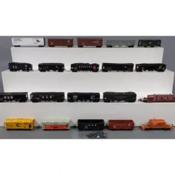 Trains|HO Scale Assorted Freight Cars: MP, WM, GM&O, GT, Sou, N&W, C&O, RDG [20] VG - Model Train Junction: Quality Parts and Art Supplies