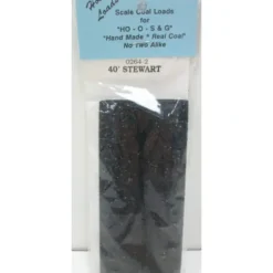 Trains|Hobby Loads 0264-2 Coal Load 40' Stewart 2pk - Model Train Junction: Quality Parts and Art Supplies