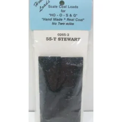 Trains|Hobby Loads 0265-2 Coal Load 55T Stewart 2pk - Model Train Junction: Quality Parts and Art Supplies