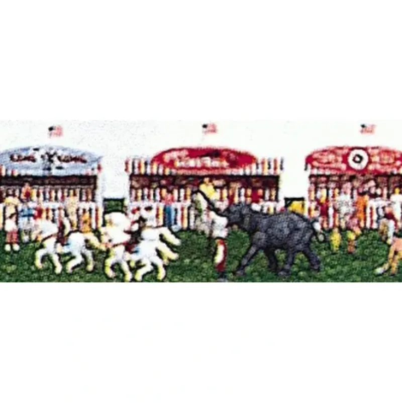 Trains|IHC 5122 HO Concession Booths King Kong/Barney's Basketball/Spin Group 2 Kit - Model Train Junction: Quality Parts and Art Supplies