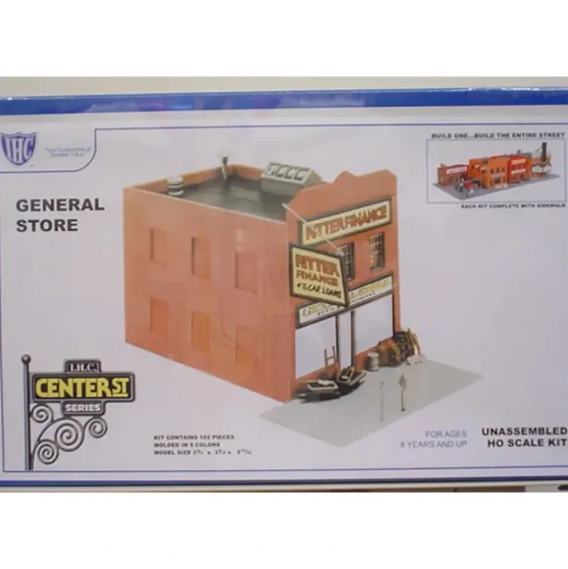 Trains|IHC 7798 HO General Store Kit - Model Train Junction: Quality Parts and Art Supplies