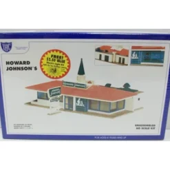 Trains|IHC 7754 HO Howard Johnson's Kit - Model Train Junction: Quality Parts and Art Supplies