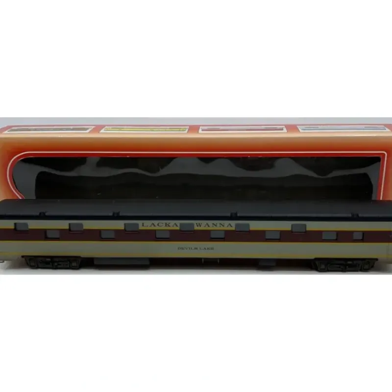 Trains|IHC 48146 HO Lackawanna Smooth Side Sleeper Car - Devil's Lake - Model Train Junction: Quality Parts and Art Supplies