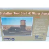 Trains|IHC 705 HO Mainline Tool Shed & Water Pump Building Kit - Model Train Junction: Quality Parts and Art Supplies