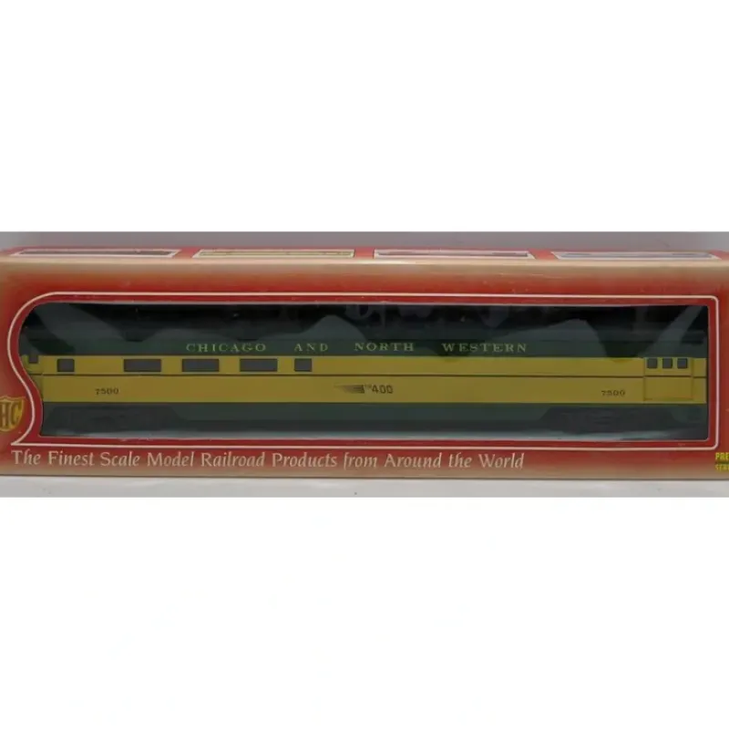 Trains|IHC 48044 HO Scale C&NW Smooth Side Combination Passenger Car #7500 - Model Train Junction: Quality Parts and Art Supplies