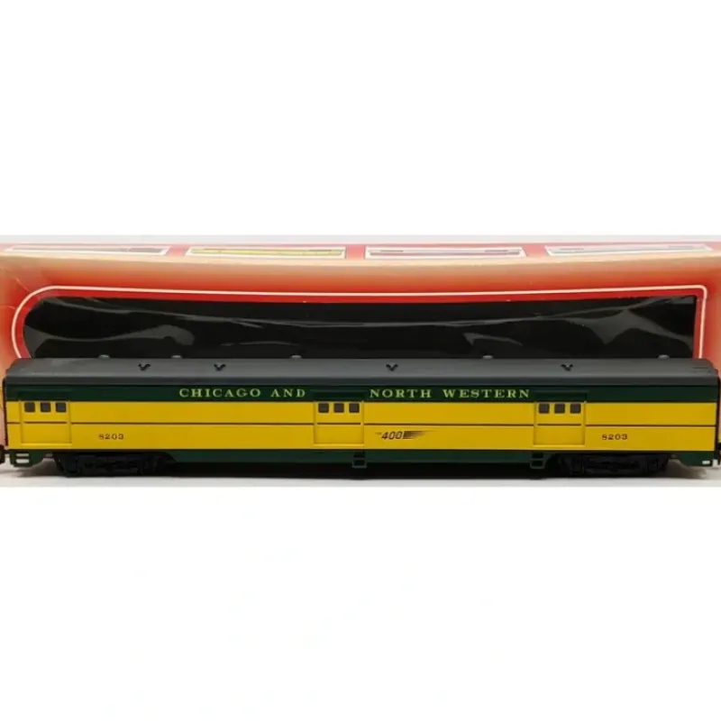 Trains|IHC 48040 HO Scale C&NW Smooth Side Baggage Car #8203 - Model Train Junction: Quality Parts and Art Supplies