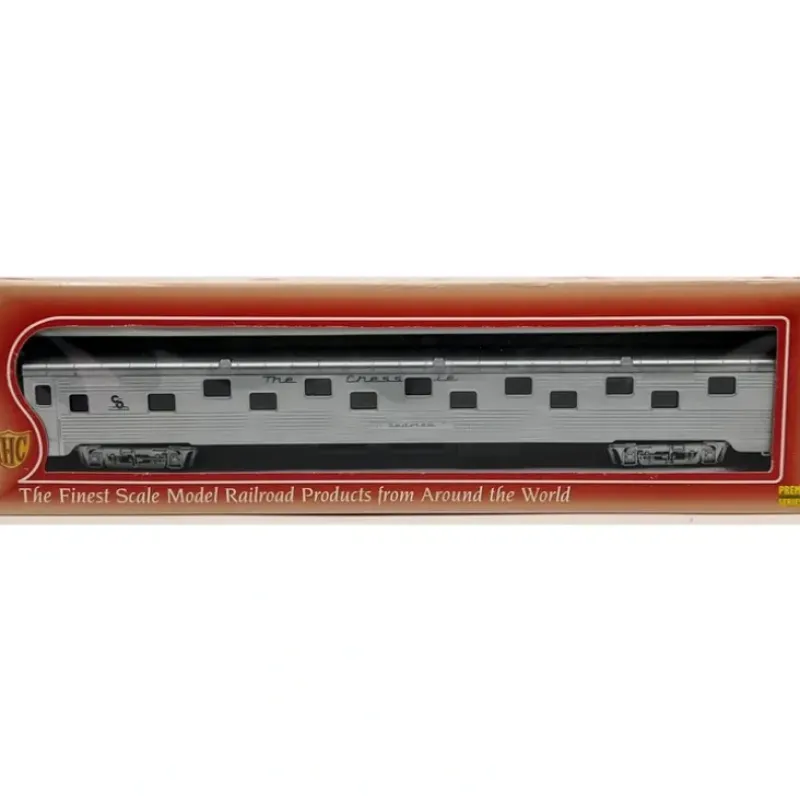 Trains|IHC 47316 HO Scale C&O Corrugated Side Duplex Sleeper Passenger Car - Model Train Junction: Quality Parts and Art Supplies