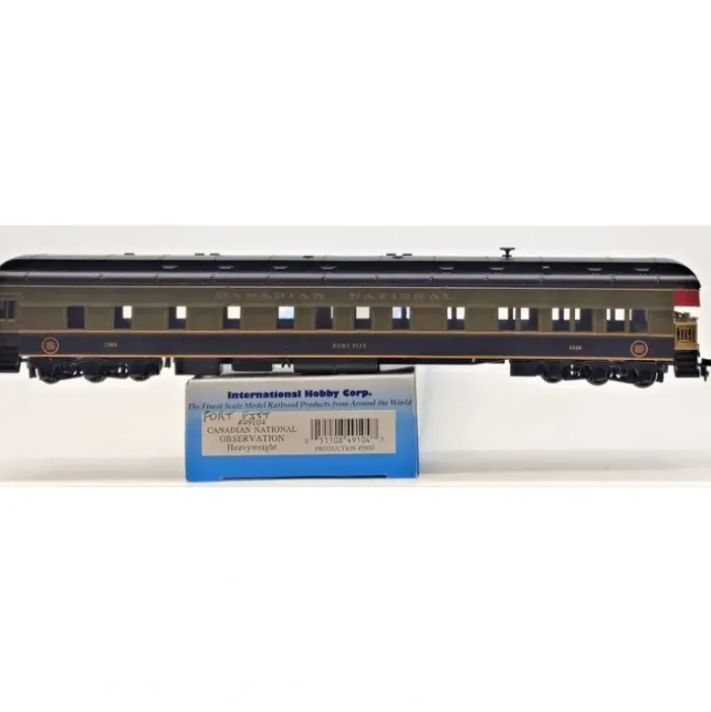 Trains|IHC 49104 HO Scale Canadian National Heavyweight Observation Passenger Car - Model Train Junction: Quality Parts and Art Supplies