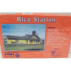 Trains|IHC 807 HO Scale Rico Station Building Kit - Model Train Junction: Quality Parts and Art Supplies