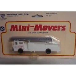 Trains|IHC 4212 HO White Ladder Fire Truck - Model Train Junction: Quality Parts and Art Supplies