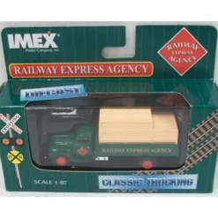 Trains|Imex 70005 1:87 Railway Express Agency Ford Flat Truck W/ Crate Load - Model Train Junction: Quality Parts and Art Supplies