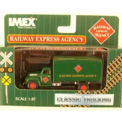 Trains|Imex 870004 1:87 Railway Express Agency Tractor Trailer Truck - Model Train Junction: Quality Parts and Art Supplies