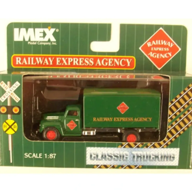 Trains|Imex 870004 1:87 Railway Express Agency Tractor Trailer Truck - Model Train Junction: Quality Parts and Art Supplies