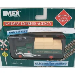 Trains|Imex 70006 1:87 Railway Express Agency Flat Truck W/Crate Load - Model Train Junction: Quality Parts and Art Supplies