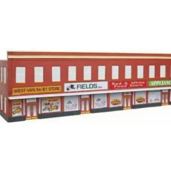 Trains|Imex 6143 4 Store Building - Model Train Junction: Quality Parts and Art Supplies
