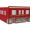 Trains|Imex 6117 HO F.W. Woolworth Company Resin Building Assembled Perma-Scene - Model Train Junction: Quality Parts and Art Supplies
