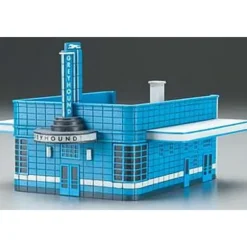 Trains|Imex 6119 HO Greyhound Bus Station - Model Train Junction: Quality Parts and Art Supplies