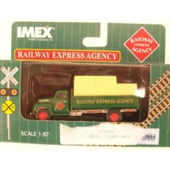 Trains|Imex 870006 HO Railway Express Agency REA Open Bed Ford Delivery Truck - Model Train Junction: Quality Parts and Art Supplies