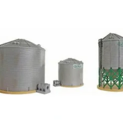Trains|Imex 6148 HO Scale Perma-Scene Sukup Grain Tower Version Built-Up - Model Train Junction: Quality Parts and Art Supplies