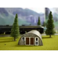 Trains|Imex 6101 HO Scale Perma-Scene Tom''s Quonset Hut Rusty - Model Train Junction: Quality Parts and Art Supplies