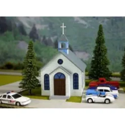 Trains|Imex 6103 HO 1st Street Church - Model Train Junction: Quality Parts and Art Supplies
