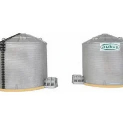 Trains|Imex 6145 HO Sukup Set of 2 Prebuilt Grain Towers - Model Train Junction: Quality Parts and Art Supplies
