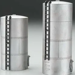 Trains|Imex 6154 HO Tall & Medium Oil Storage Tank - Model Train Junction: Quality Parts and Art Supplies