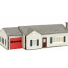 Trains|Imex 6309 N Assembled Ranch House Perma-Scene Building - Model Train Junction: Quality Parts and Art Supplies