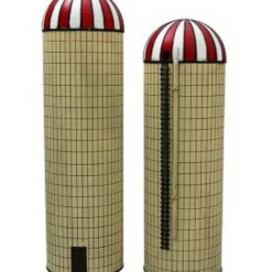Trains|Imex 6318 N Large and Small Farm Silos (Set of 2) - Model Train Junction: Quality Parts and Art Supplies