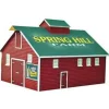 Trains|Imex 6331 N Scale Spring Hill Red Barn with Green Roof - Model Train Junction: Quality Parts and Art Supplies