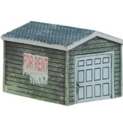Trains|Imex 6360 N Single Car Garage Building - Model Train Junction: Quality Parts and Art Supplies