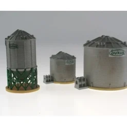 Trains|Imex 6348 N Sukup Grain Storage Towers #4 - Model Train Junction: Quality Parts and Art Supplies