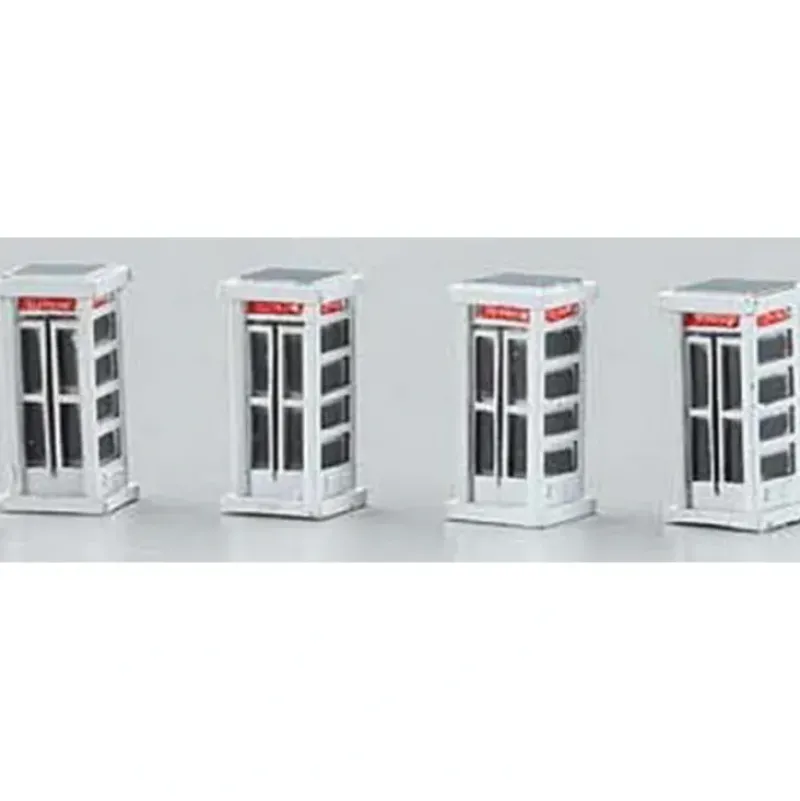 Trains|Imex 6358 N Telephone Booths (Pack of 4) - Model Train Junction: Quality Parts and Art Supplies