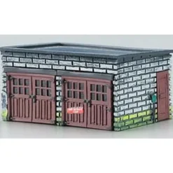 Trains|Imex 6351 N Two Car Garage Building - Model Train Junction: Quality Parts and Art Supplies