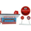 Trains|Imex 6321 N Wetson's Hamburger Stand Building - Model Train Junction: Quality Parts and Art Supplies