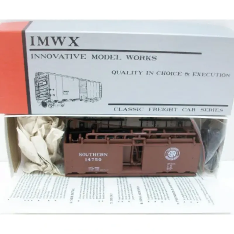 Trains|IMWX 750 HO Southern #14750 1937 AAR Boxcar Kit - Model Train Junction: Quality Parts and Art Supplies
