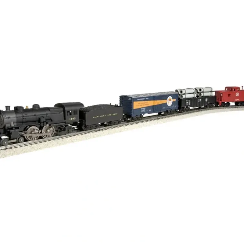 Trains|Industrial Rail 1009003 Baltimore & Ohio Capitol O Gauge Steam Freight Train Set - Model Train Junction: Quality Parts and Art Supplies