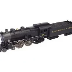 Trains|Industrial Rail 10080011 C&O 4-4-2 Steam Locomotive #293 - Model Train Junction: Quality Parts and Art Supplies