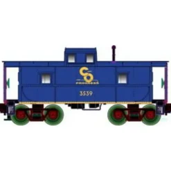 Trains|Industrial Rail 1007001 Chesapeake & Ohio Caboose - Model Train Junction: Quality Parts and Art Supplies