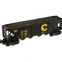 Trains|Industrial Rail 1006202 Chessie 4-Bay Hopper - Model Train Junction: Quality Parts and Art Supplies