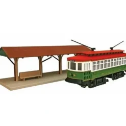 Trains|Industrial Rail 1009109 Holiday O Gauge Trolley Set - Model Train Junction: Quality Parts and Art Supplies