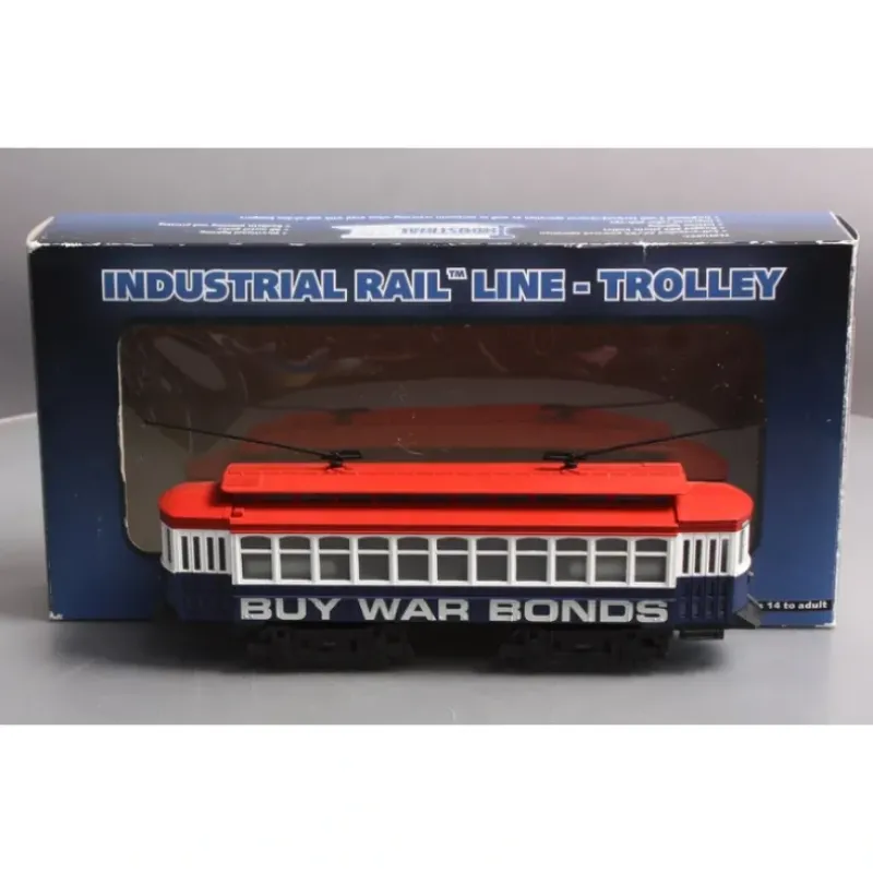 Trains|Industrial Rail 1008114 O Gauge Buy War Bonds (WWIII) Trolley - Model Train Junction: Quality Parts and Art Supplies