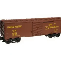 Trains|Industrial Rail 1002010-1 O Gauge Union Pacific Single Door Boxcar #193552 - Model Train Junction: Quality Parts and Art Supplies