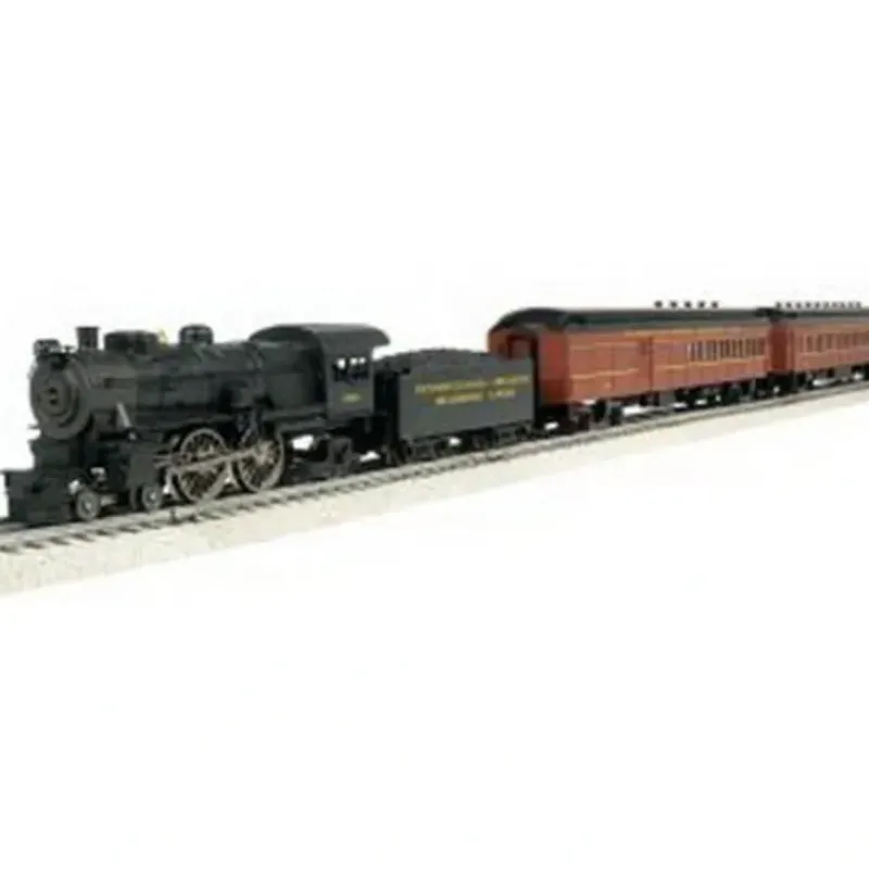 Trains|Industrial Rail 1009200 PRSL Atlantic City Express O Gauge Steam Train Set - Model Train Junction: Quality Parts and Art Supplies
