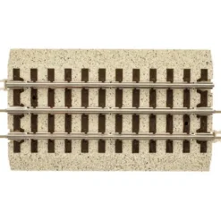 Trains|Industrial Rail 1001053 5-1/2" Straight (4) - Model Train Junction: Quality Parts and Art Supplies